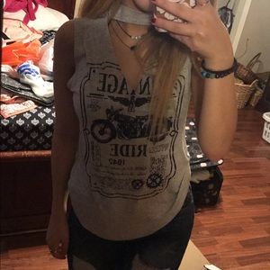 gray vintage shirt